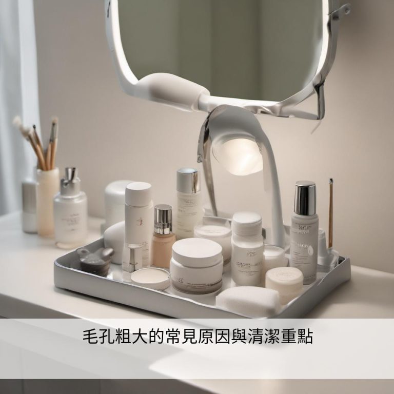 毛孔粗大的常見原因與清潔重點